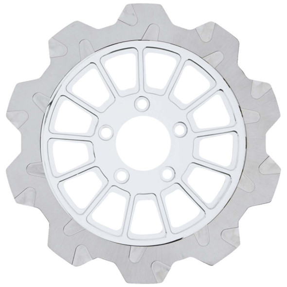  Lyndall Brakes - 13-Spoke 11.5" Crown Cut Rear Brake Rotor fits '00-'07 Touring, '18-'22 M8 Softail, '00-'17 Softail, '00-'05 Dyna and '00-'10 Sportster Models 
