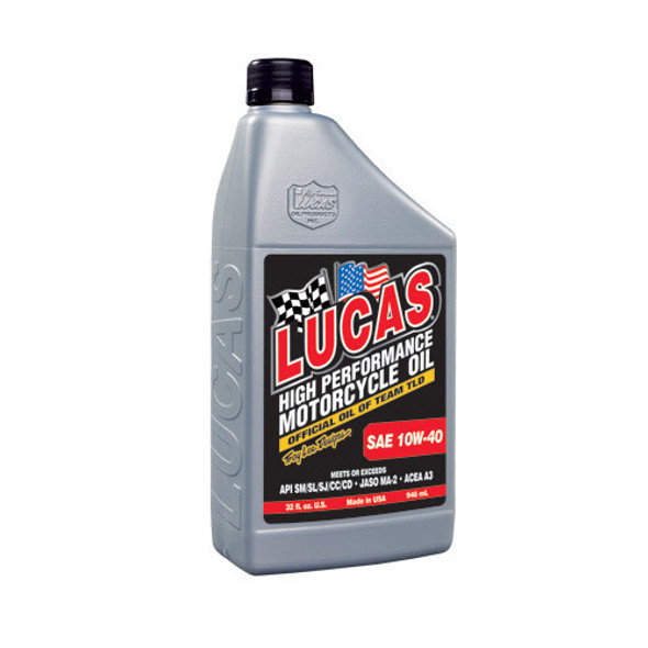 Lucas - High Performance Oil 10W-40 QT