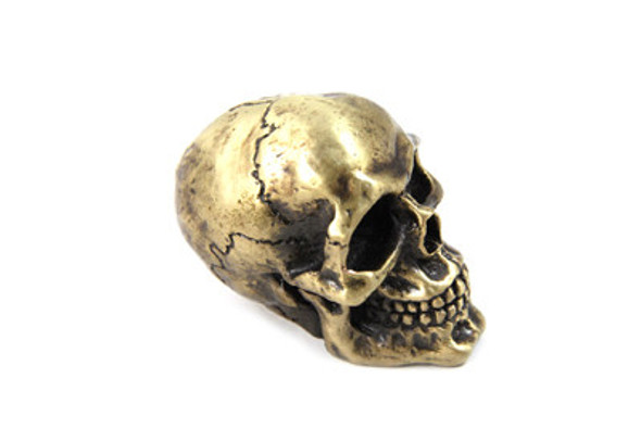 Skull Shifter Knob w/ Brass Finish