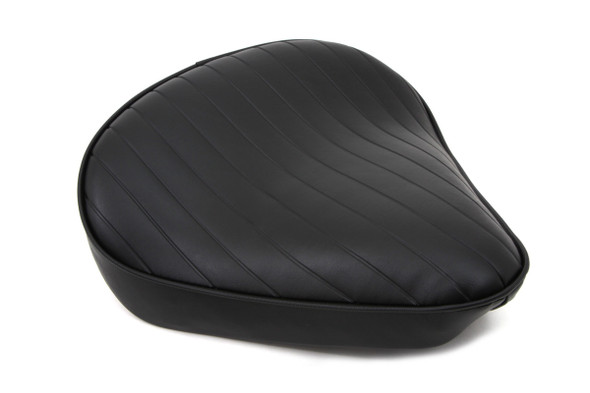 V-Twin Wide Tuck n' Roll Solo Seat - Thick