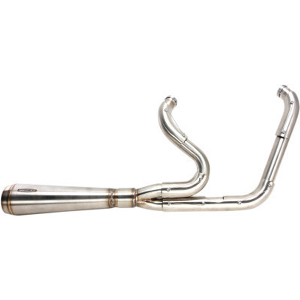 Trask - Assault 2 into 1 Stainless Exhaust - fits '91-'05 & '06-'17 FXD