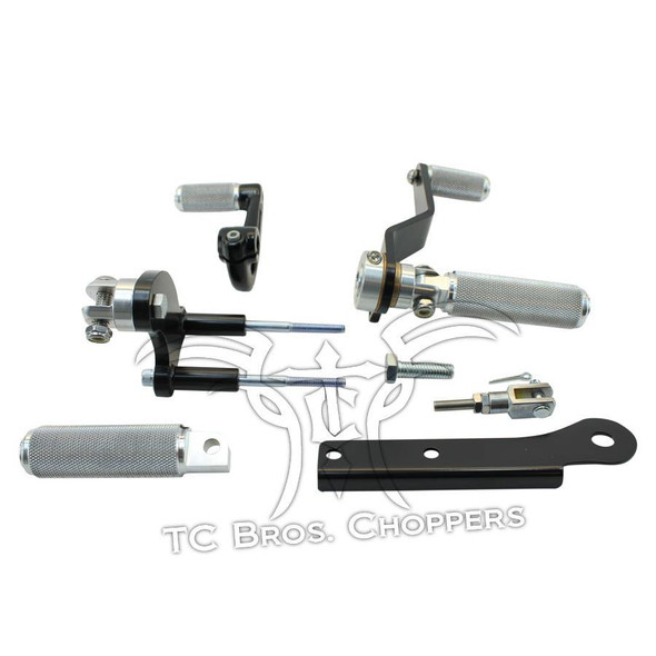 TC Bros Choppers - Sportster Mid Controls Kit for '91-'03 5 Speed
