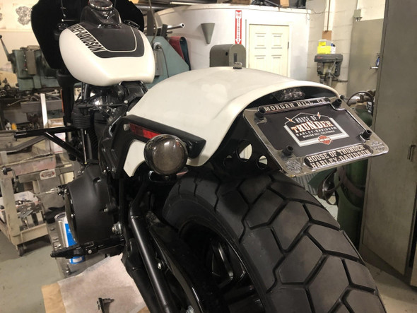  Bung King -  2018 Fat bob License Plate Relocation Kit 