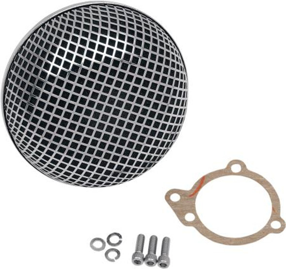  Drag Specialties Bob Retro Style Air Cleaner for S&S Super E/G Carb 