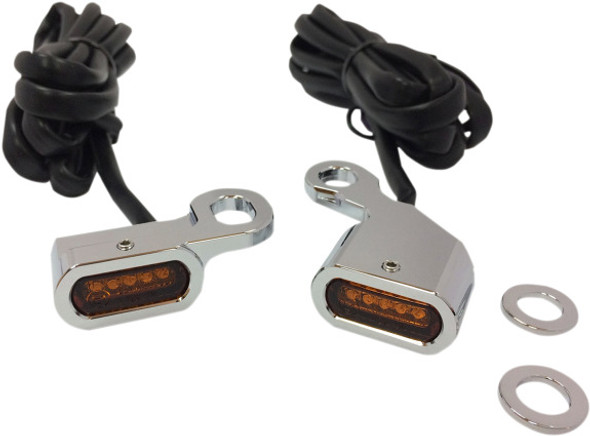  Drag Specialties - LED Handlebar Marker Lights 