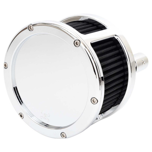  Feuling - Chrome/Black BA Race Series Air Cleaner Kit fits '17 & Up Touring and '18 & Up M8 Softail Models 