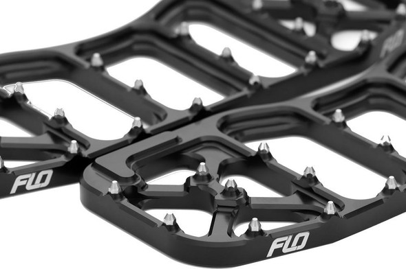  Flo Motorsports V5 Moto Floorboards Black fits Harley Touring 