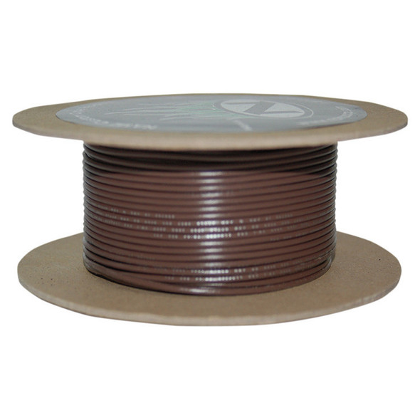Namz Custom Cycle Namz - 18-Gauge OEM Color Wire 100' Length - Brown 