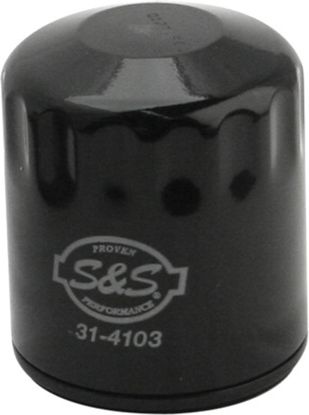 S&S Cycle S&S - Harley Oil Filter fits '99-Up Harley Twin Cam, '17-Up M8 - Black or Chrome 